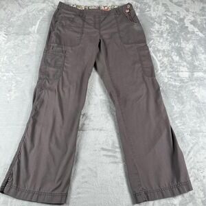 Koi Classics Sara Scrub Pants Women Medium Gray Regular Fit Medical Professional
